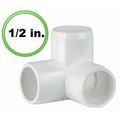 Circo 0.5 in. 3 Way L PVC Pipe Fitting 31-F